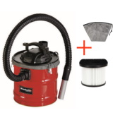 Einhell usisivač za vruć i hladan pepeo TC-AV 1618 D + dodatni filter za usisivač za pepeo + predfilter za usisivač za pepeo